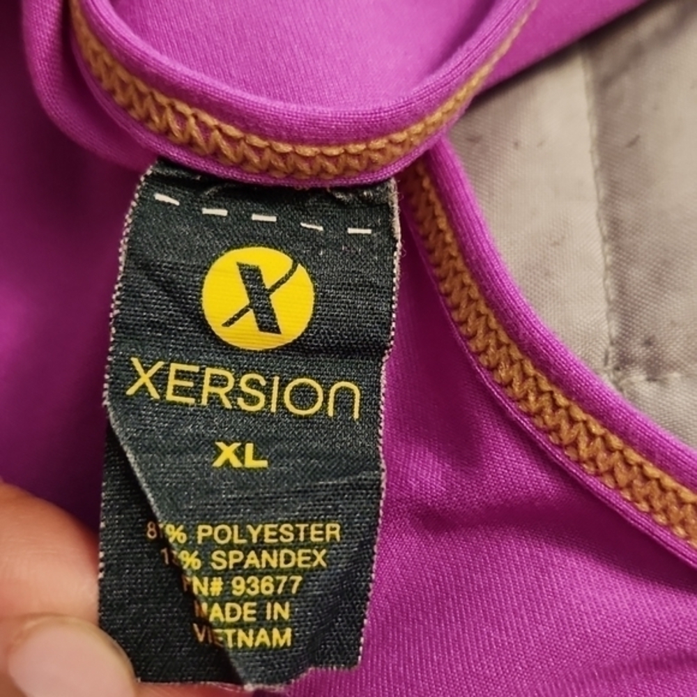 [Xersion] Purple Razorback Tank - Size XL - Picture 4 of 5